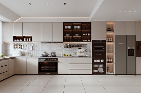 Modern Kitchen 3d model