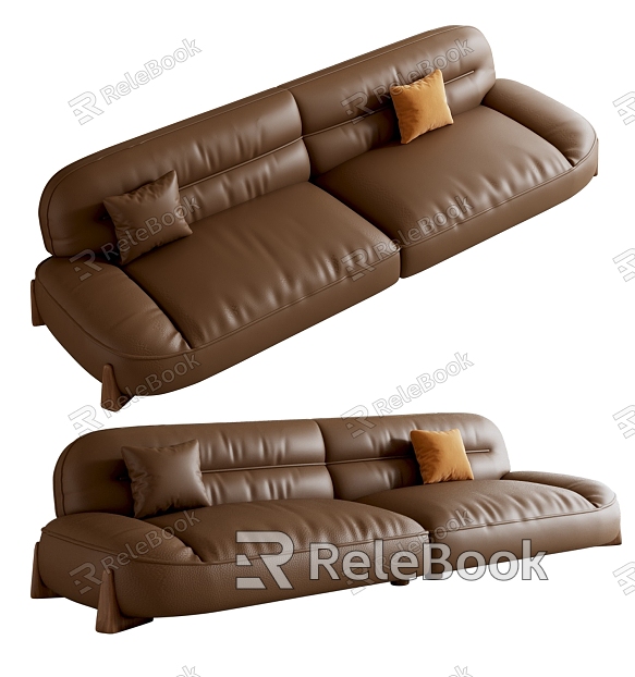 Double sofa model