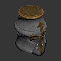 Medieval helmet 3d model