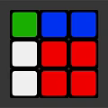 Colorful Rubik's Cube With Multiple Colored Squares And Shiny Surface
