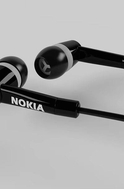 Nokia Wired In Ear Headphones With Sleek Design And Clear Audio Sound 3d model