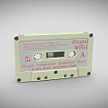 Vintage Orchestra Cassette Tape With Musical Instruments And Band Details