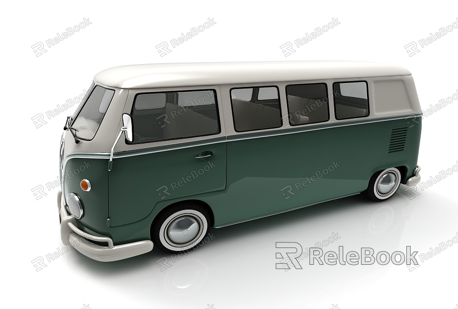 modern bus car model