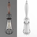 Industrial Retro Pendant Lights With Wooden Handles Metal Frames And Edison Bulbs
