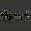 Industrial Automated Production Line With Multiple Mechanical Units And Control Systems