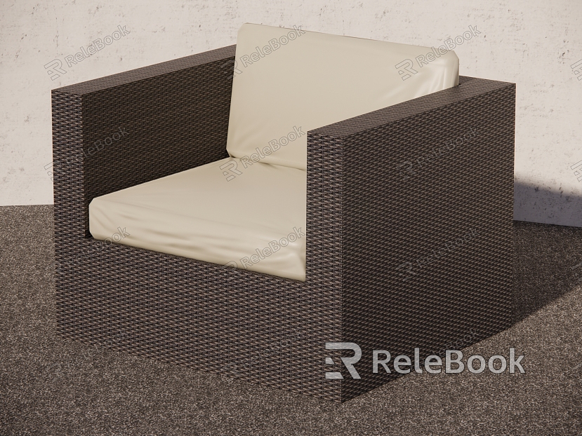 Leisure Chair Outdoor Rattan Chair Poliform Rattan Chair model