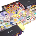 Colorful Indoor Playground Design With Climbing Frames Slide Ball Pit Equipment Room And Storage Space