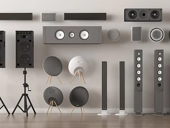 Modern sound vertical sound hanging sound small sound 3d model