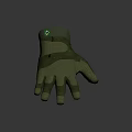 Green And Beige Textured Work Glove With Non Slip Grip And Comfortable Design For Daily Use