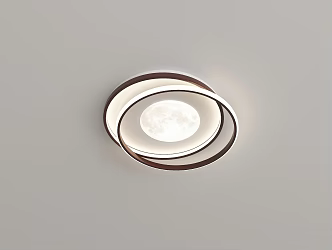 Modern Light Luxury Ceiling Lamp 3d model