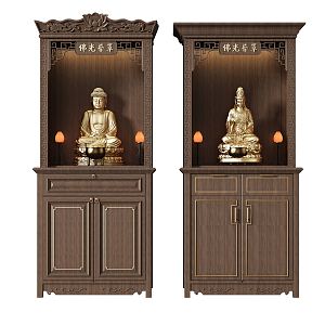 New Chinese Buddhist Cabinet 3d model