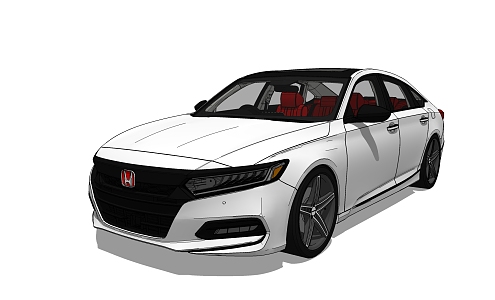 Hyundai Honda Accord 3d model