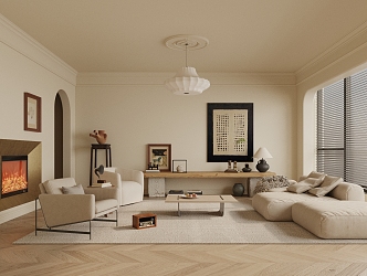 The Silent Living Room 3d model