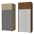 Embedded refrigerator cabinet 3d model