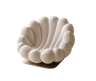 Modern Lazy Sofa Stool Leisure Chair 3d model