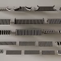 Traditional Architectural Roof Components Featuring Various Design Styles And Structures