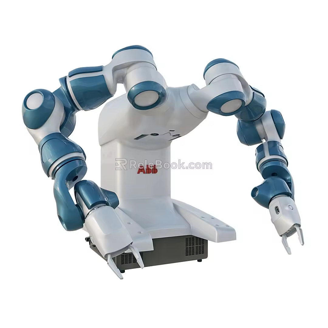 Modern Robot Arm Manipulator 3d model