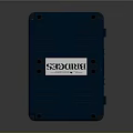 Durable Blue Hard Shell Storage Box For Organizing Household Supplies With Secure Latches