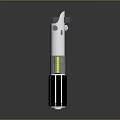 Silver Metal Device With Yellow Component Black Base And Adjustable Clamp