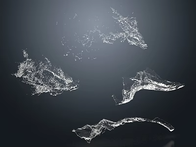 Water Liquid Fluid Water Water Water Drops Water Flow Water Flowers Water Sprinkling Water Spray Splash Fountain Waterscape Splash Water Splash Water Flying Ink 3d model