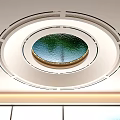 circular ceiling 3d model