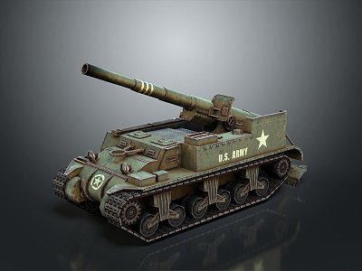 Modern Light Tank Light Armored Tank 3d model