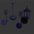 Different Decorative Lighting Fixtures for Home Decor Including Pendant Wall and Lantern Styles