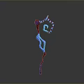 Scepter Ancient Scepter Cane Ancient Scepter Magic Scepter Metal Scepter Classical Scepter Magic Scepter 3d model