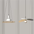 Modern chandelier combination 3d model
