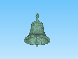 Chinese Bells Copper Bells 3d model