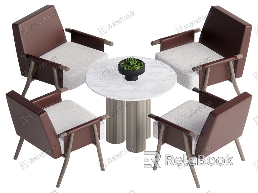 Modern leisure tables and chairs model