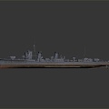 Ship Ship Warship Warship 3d model