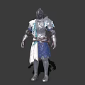 Commander of the Royal Knights Knight Captain Warrior Guard 3d model