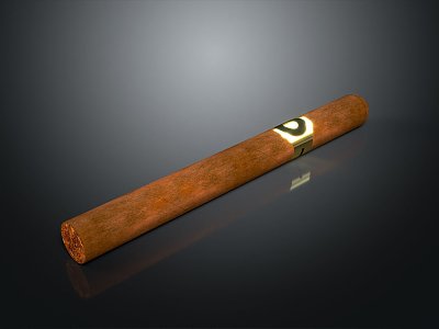 Cigarette Filter Cigarette Realistic 3d model