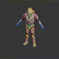 Sci-Fi Armor Alien Armor Sci-Fi Armor High-Tech Armor Futuristic Armor Alien Warrior Armor 3d model