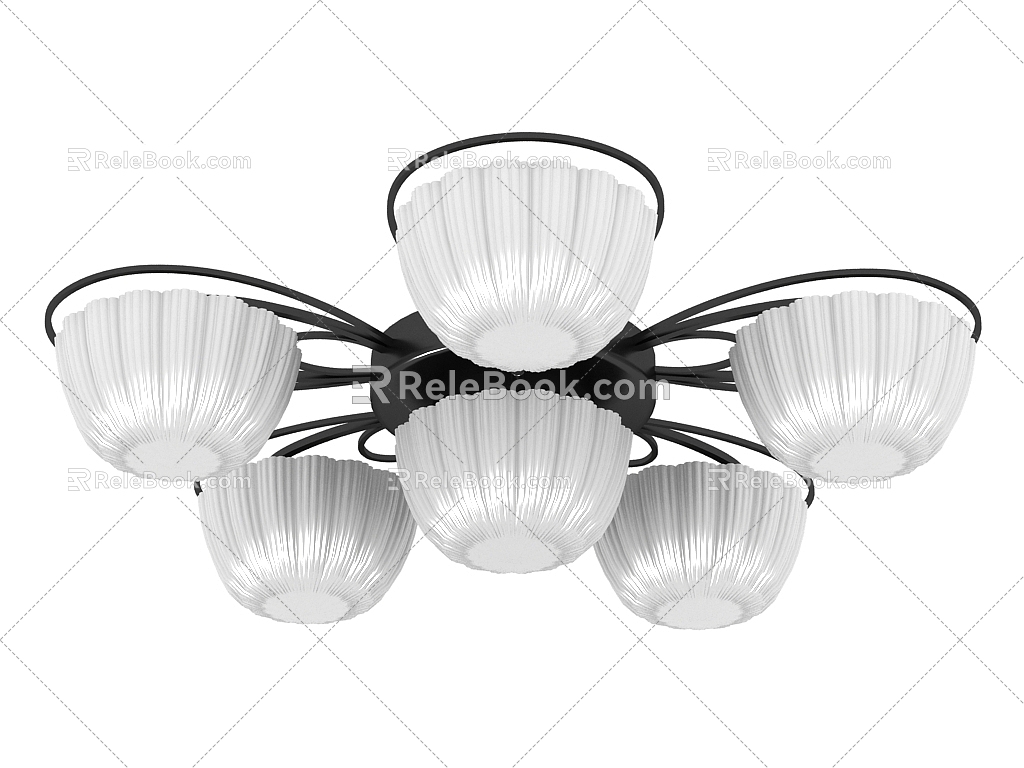 Jane Europe ceiling lamp 3d model