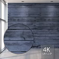 Dark Wooden Wall Texture With Circular Element In 4K Resolution Design 3d model