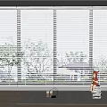 Modern venetian blinds venetian blinds 3d model