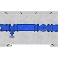 Modern pipeline pump room pipeline 3d model