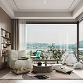 Modern Bedroom Interior Design With Comfortable Bed Wooden Nightstands Area Rug And Pendant Lighting
