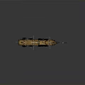 Vintage Sailing Ship With Wooden Hull Multiple Masts And Classic Design