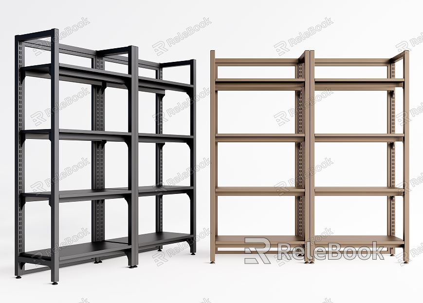 Modern shelf shelf supermarket display rack model