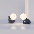 Modern Table Lamp Lunar Table Lamp Vase Ornaments 3d model