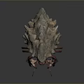 Turtle Cartoon Turtle Snapping Turtle Chickbill Turtle Reptile Cold Blooded Animal Reptile Class 3d model