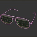 glasses sunglasses sunglasses sunglasses sunscreen glasses presbyopic glasses 3d model