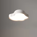 Modern Minimalist Ceiling Lights With Unique Cloud And Petal Shaped Designs Soft White Lighting 3d model