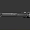 Silver Metal Pistol With Classic Design Detailed Grip And Sleek Appearance Firearm