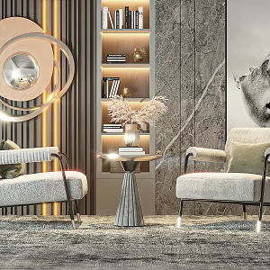 Chair Leisure Chair Sofa Chair 3d model