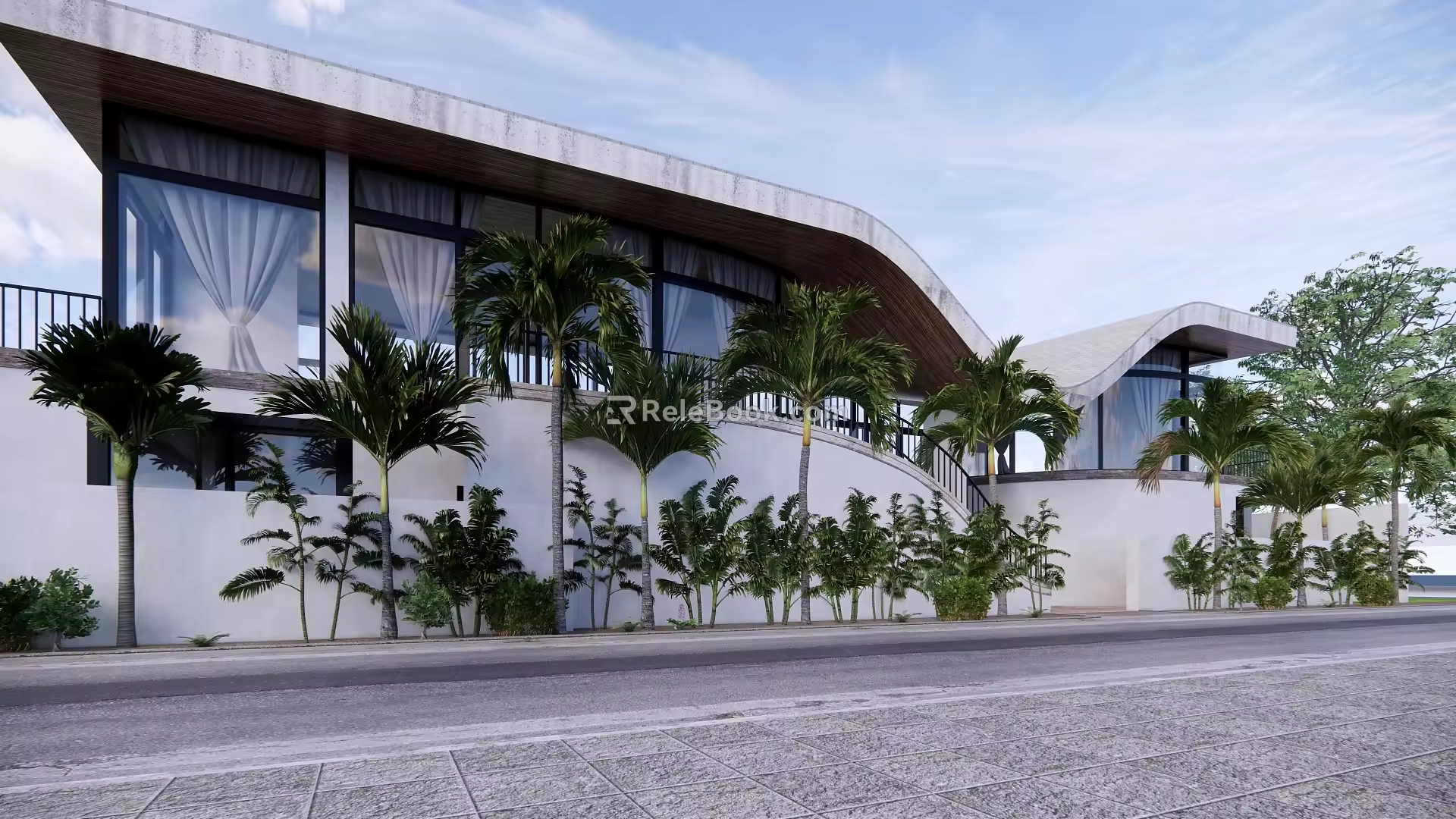 modern architecture 3d model