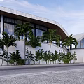 modern architecture 3d model